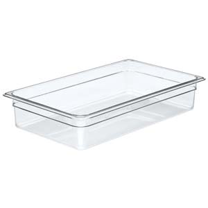 14CW135 FULL X 4 FOOD PAN ClearSTOCK