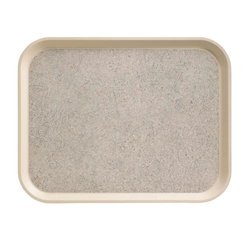 CAFETERIA TRAY 15X20 VERSA CAMTRAY NON-SKID - IVORY WITH SAHARA - 12/CS