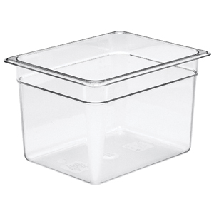 24CW135 FOOD PAN 1/2X4 CLEAREA - 6/CS  STOCK