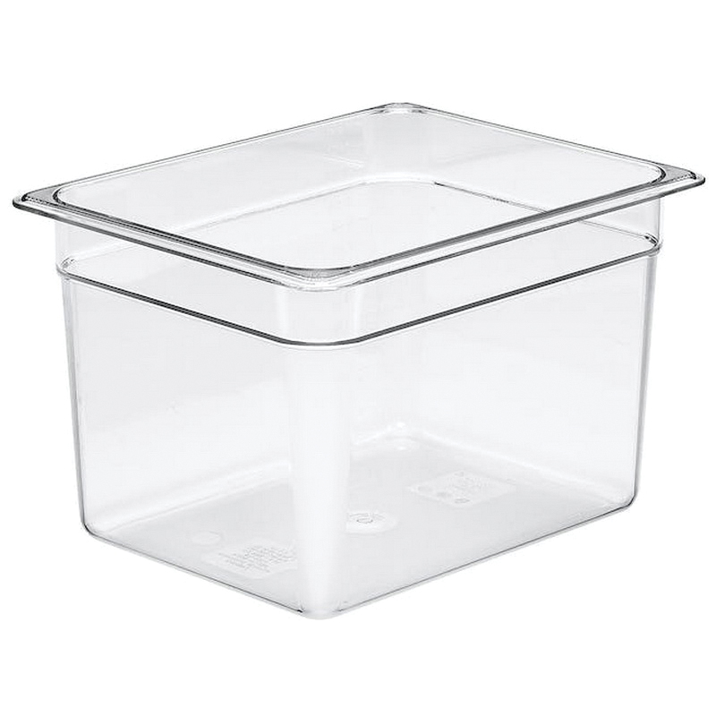 26CW135 FOOD PAN 1/2X6 CLEAREA - 6/CS  STOCK