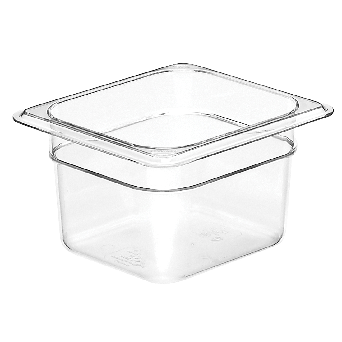 64CW135 FOOD PAN 1/6X4 CLEAREA - 6/CS  STOCK