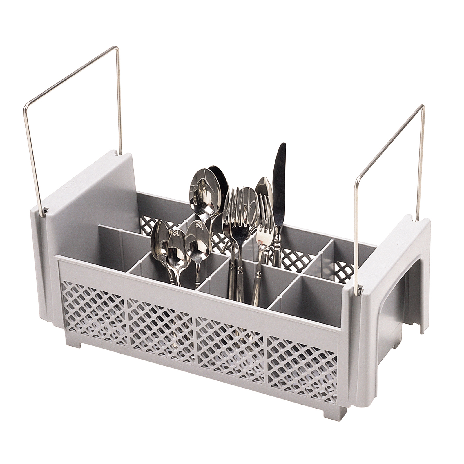 8FB434151 FLATWARE BASKET GRAY - EA - SPEC ORD