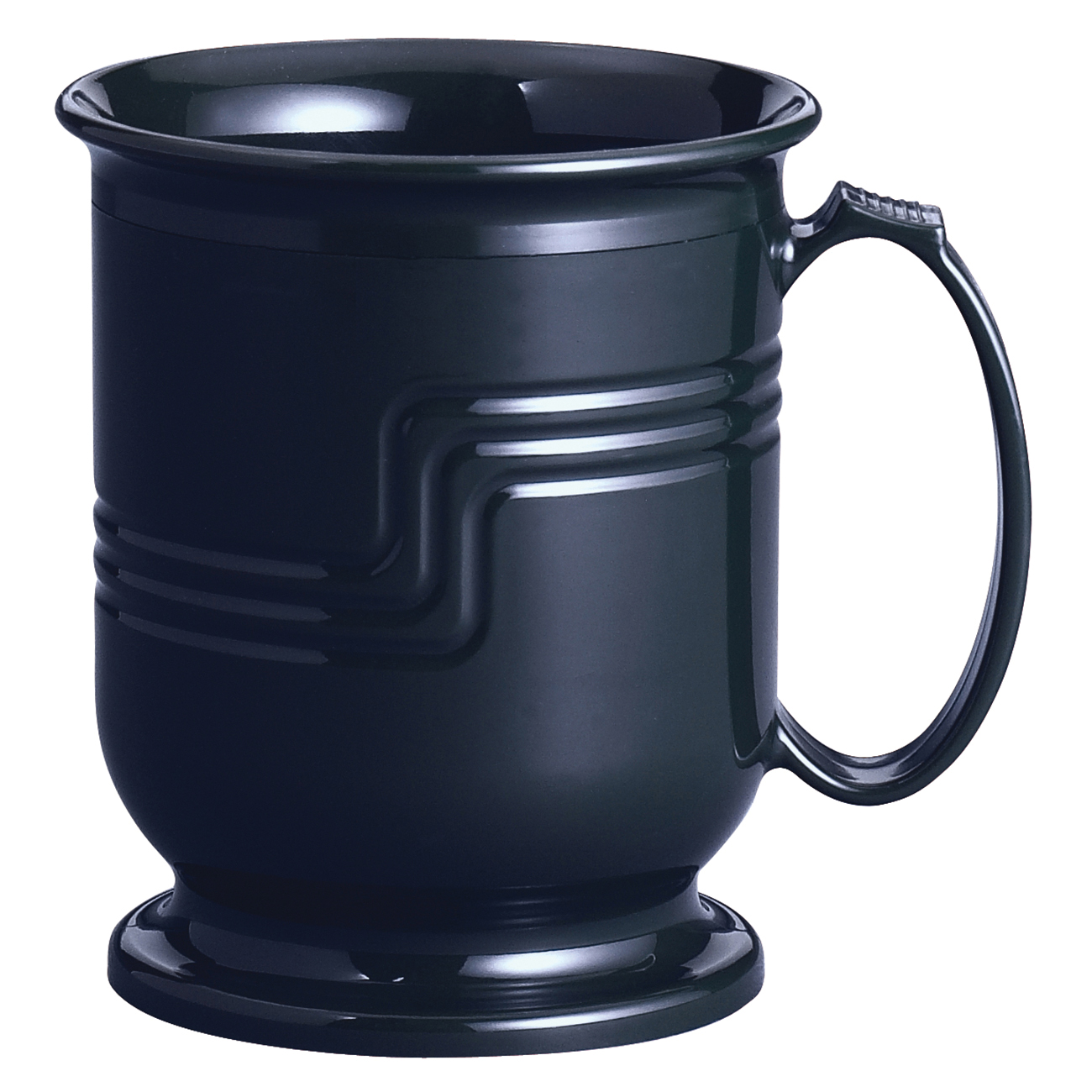 MDSM8110 SHORELINE MUG 48/CSBLACK  8OZ