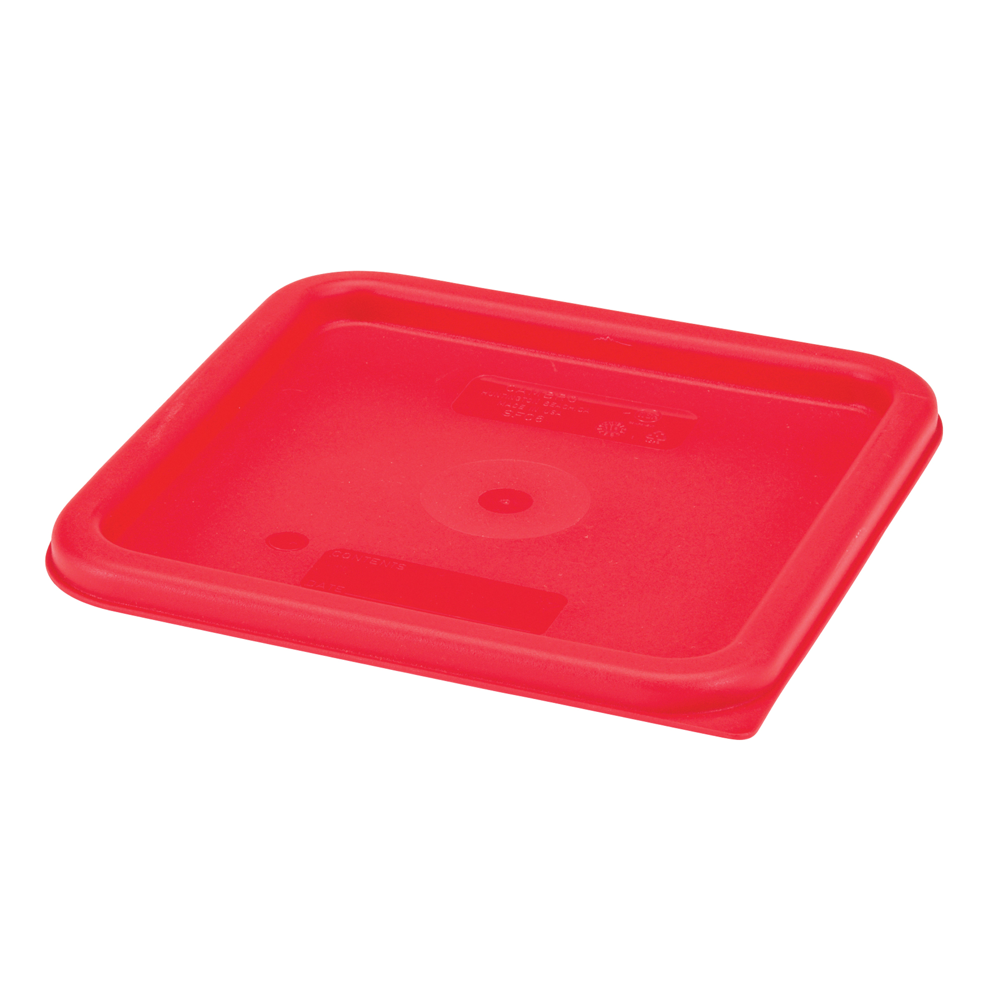 SFC6451 SEAL COVER RED SQUARE 6-8QT EA 6/CS