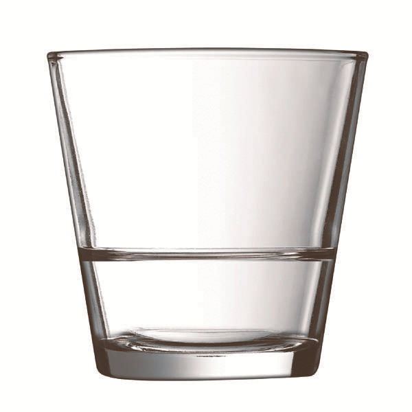 J0317 Stack Up Rocks 8.75oz Glass 24/cs
