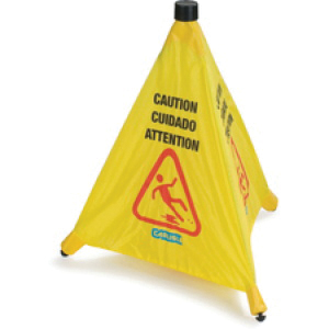 3694204 WET FLOOR SIGN EA POP UP CONE YELLOW - EA