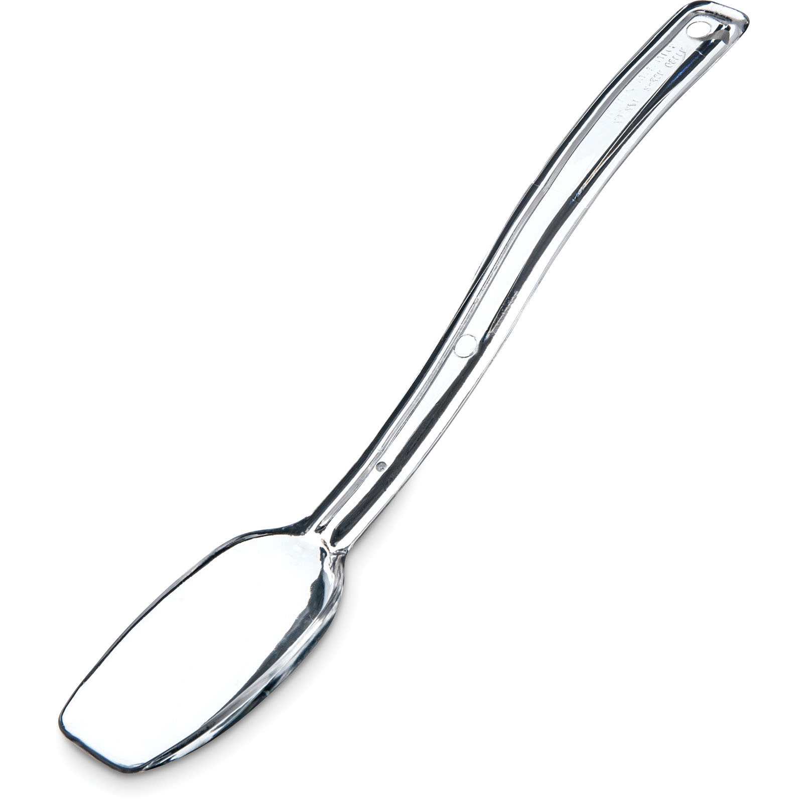 446007 SERVING SPOON 1/2oz 8"CLEAR - EA -