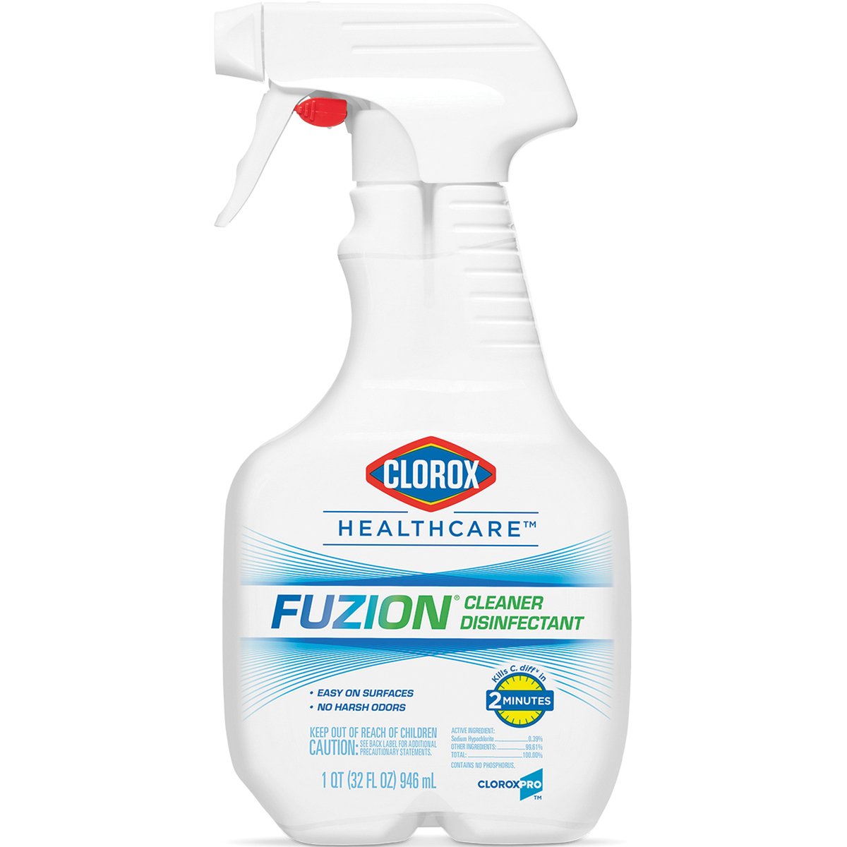 31478 CLOROX FUZION 9/32OZ DISINFECTANT CLEANER