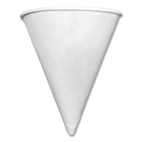 Paper Cone Cup 3.2oz 5M/cs White