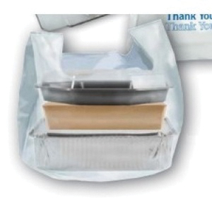 20X10X28 Clear Party Tray Bag 250/CS