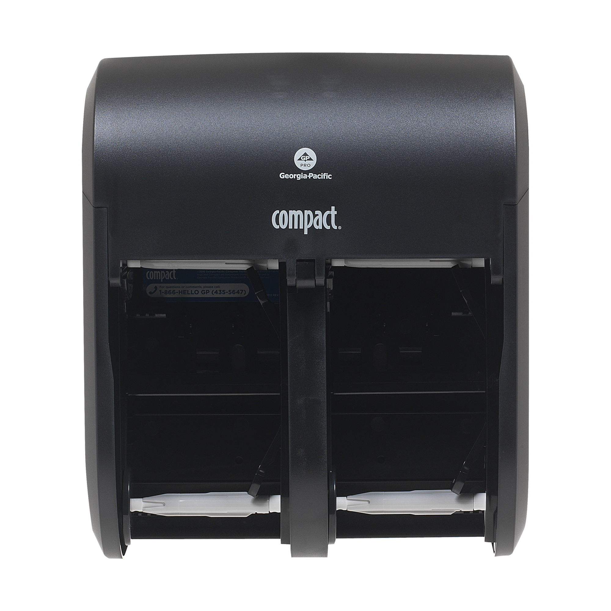 56744A COMPACT T.T DISP 1/CSVERTICAL 4 ROLL BLACK