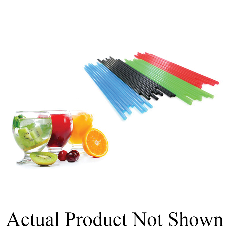 5" Black Sip Stirrer 10/1m/cs