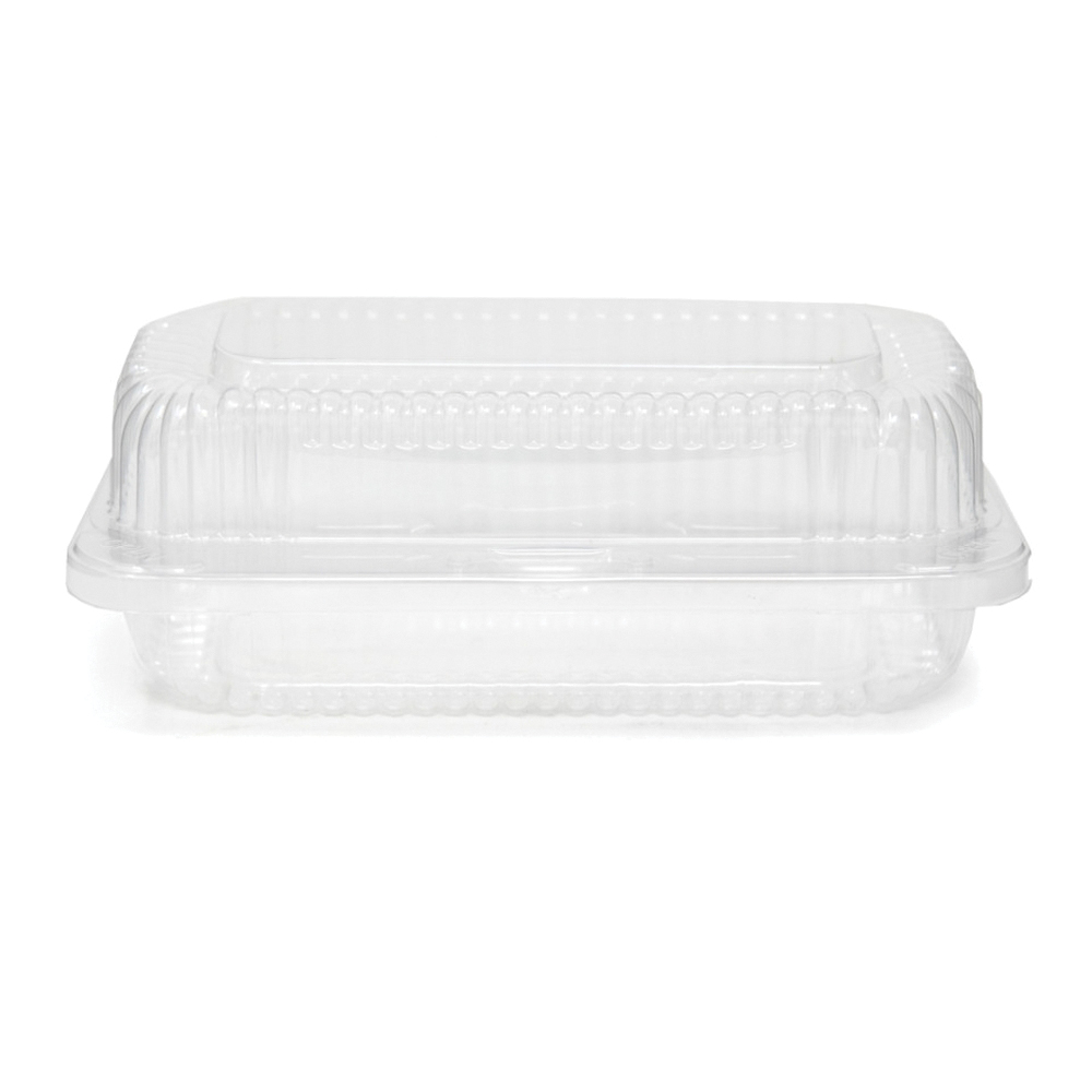 LBN-3500 Clear Hinged Hot Dog Container 250/cs