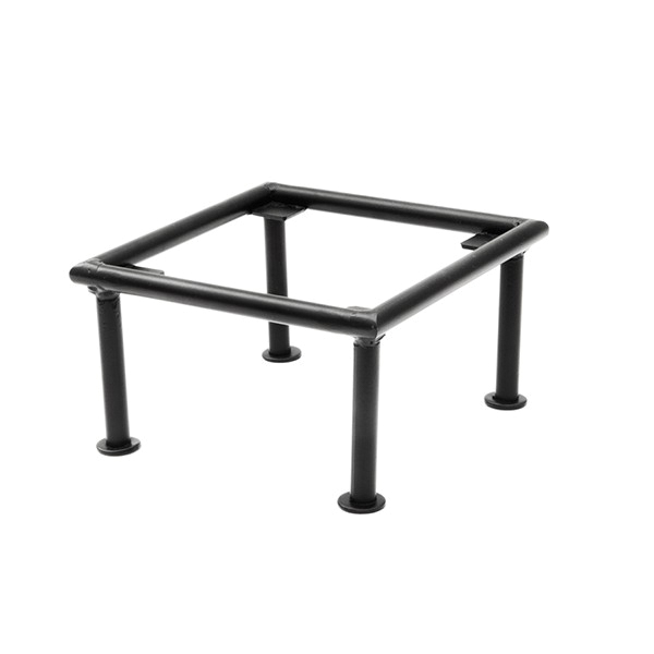 DISPLAY RISER SQUARE 6X6X4 18/10 SS BLACK - EA