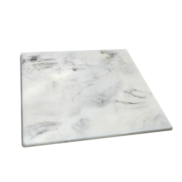 FUSION SHELF 14X14X.38 WHITE RESIN - EA