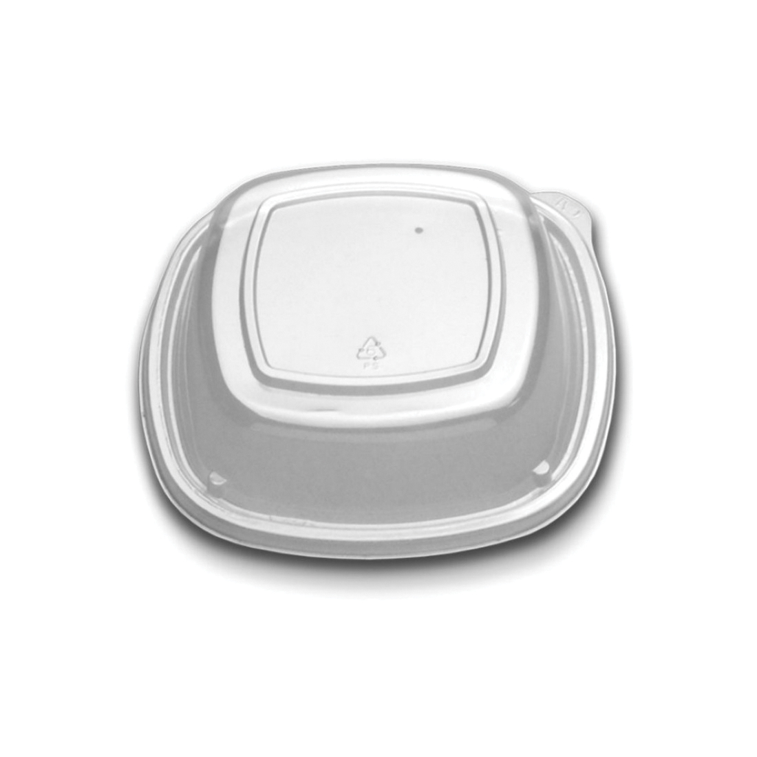 CL213-079-1 7" SQ HI DOME LID432/CS  F/FORUM PLATE