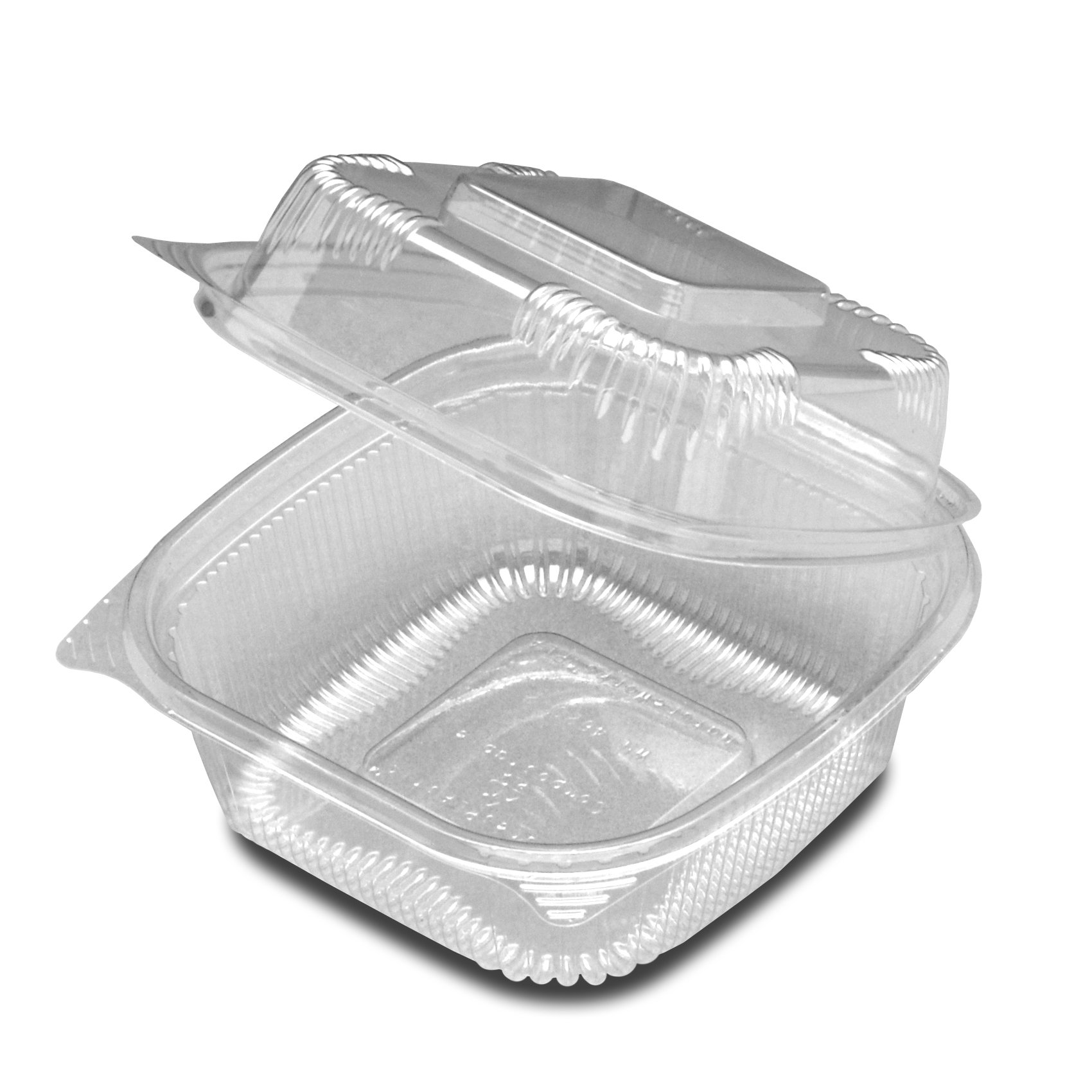 N20WN 6" HINGED CONTAINER 250 PLA COMPOSTABLE