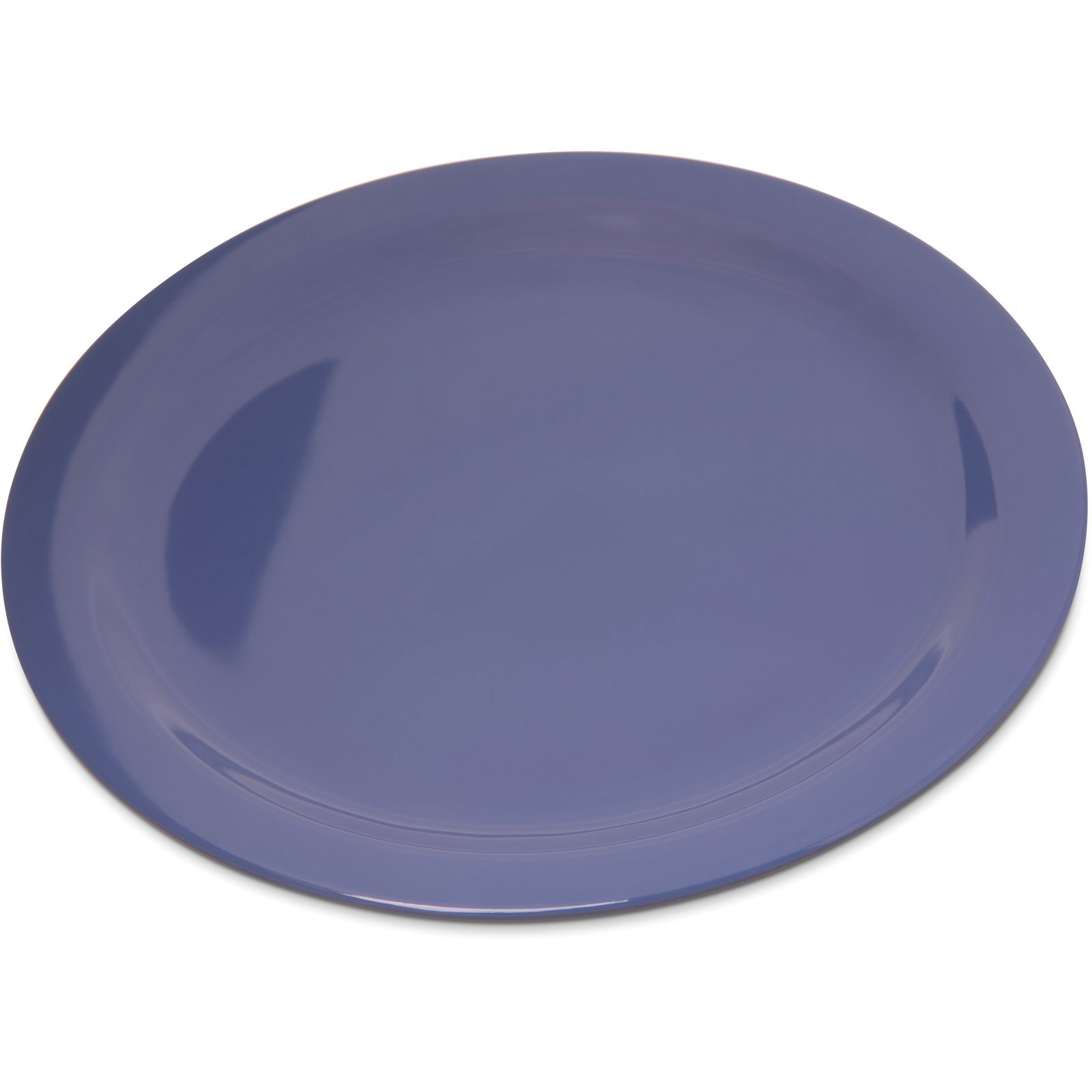 10-1/5" Melamine Dinner Plate Blue - 48/cs