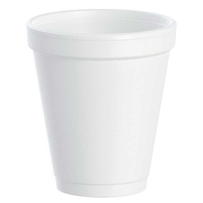 6J6 6OZ FOAM CUP 1M/CS