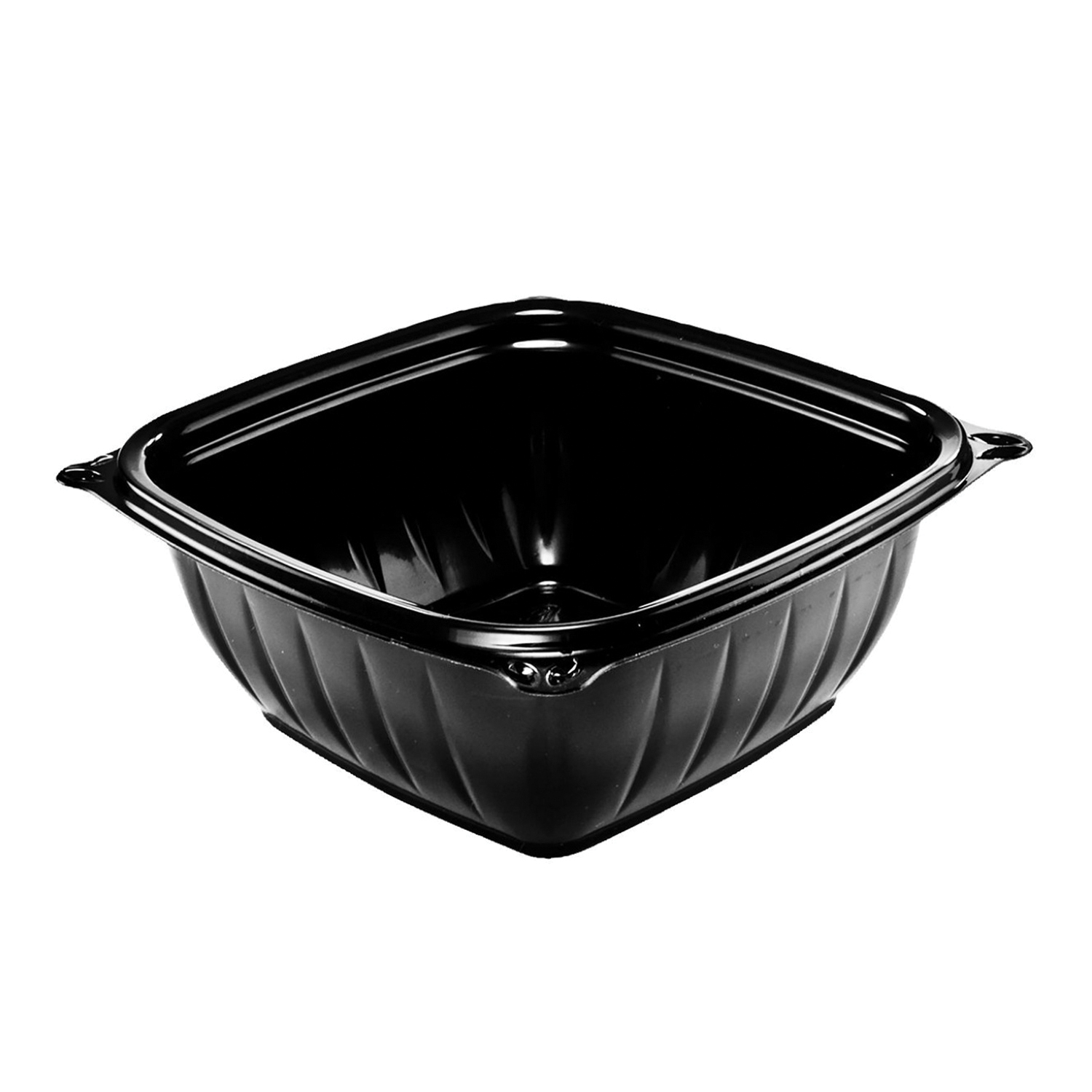 B12SB 12oz Black SQUARE BOWL504/CS PRESENTABOWL