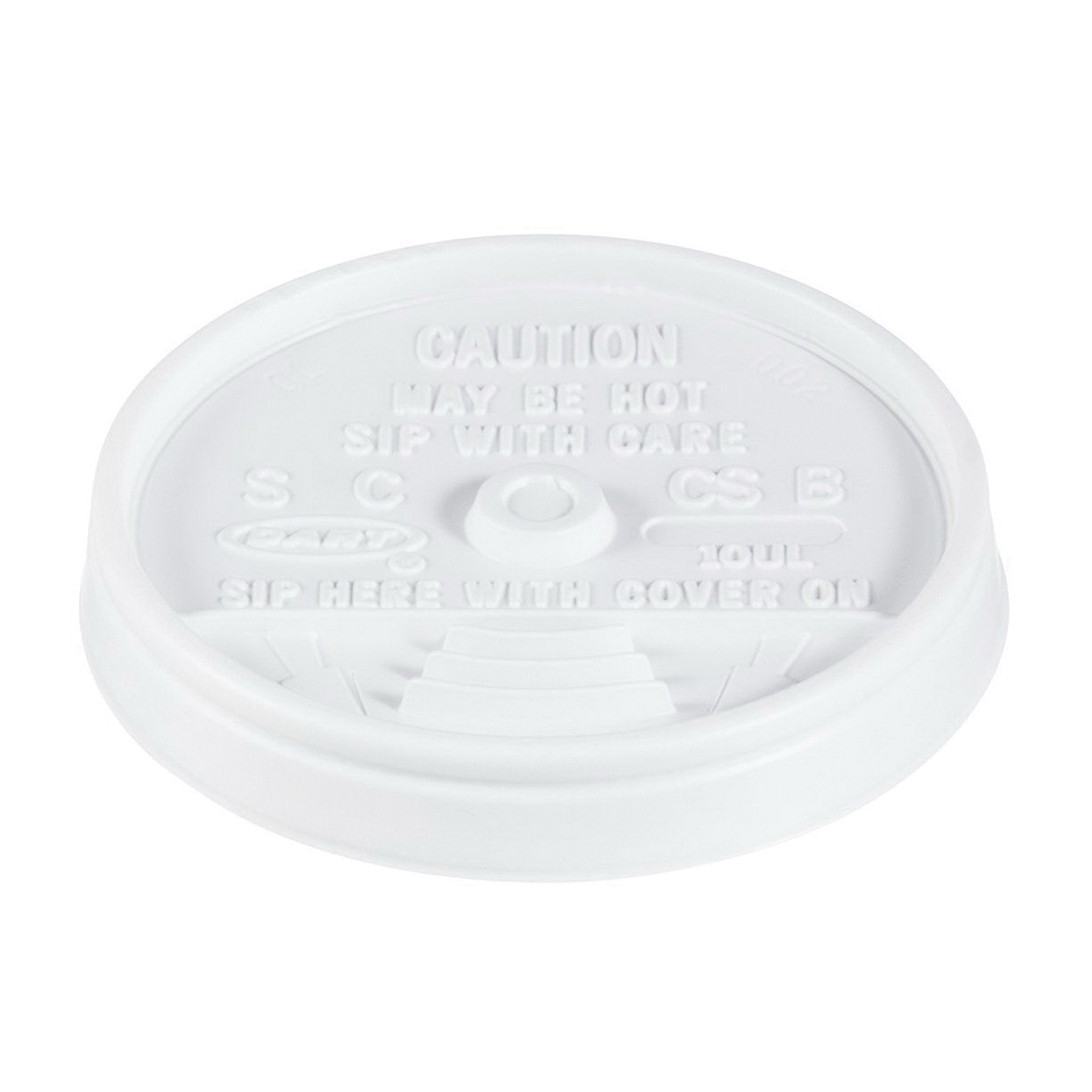 10UL SIP-THROUGH LID 1000/CS