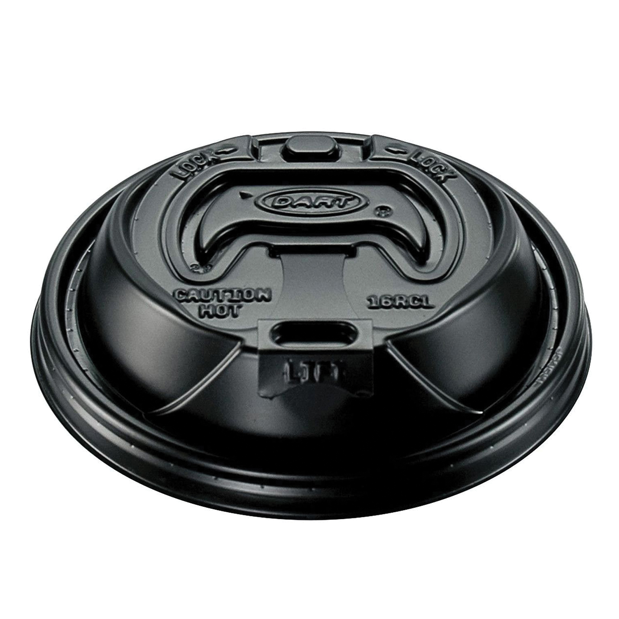 16RCL Black DOME HOT LID 10/100/