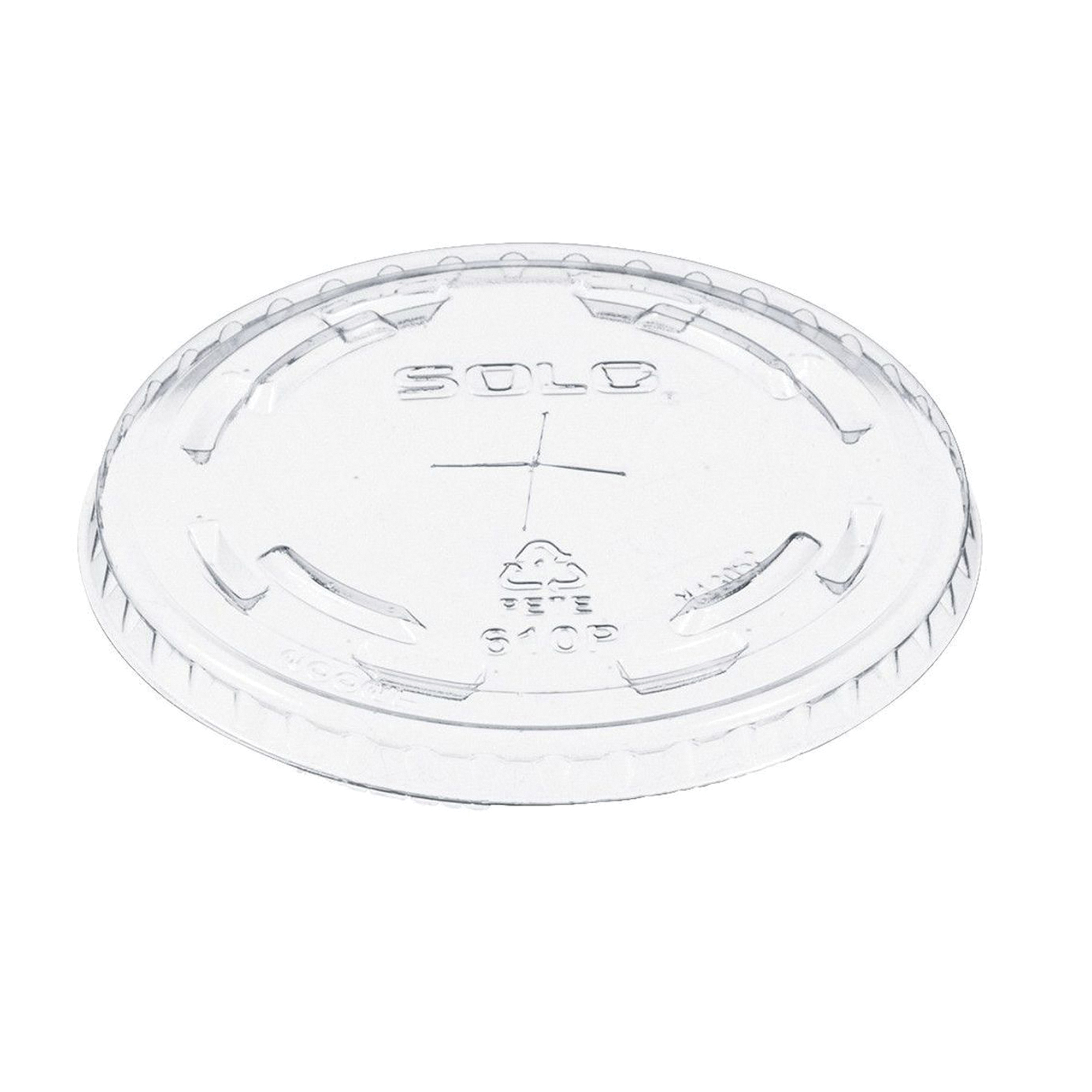 610TS 9/10oz Clear Slot Lid 1M/cs