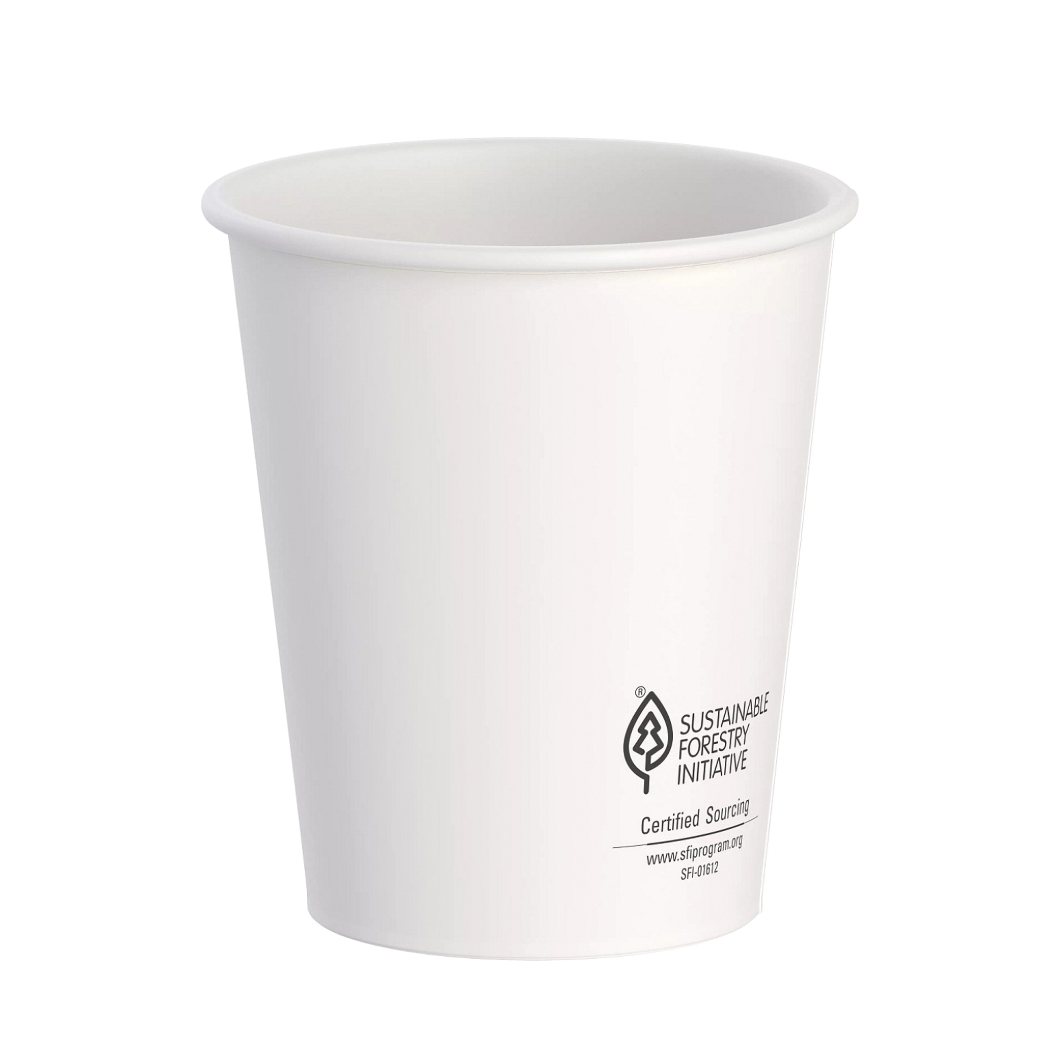 12oz White Double Wall Hot Cup 600/cs