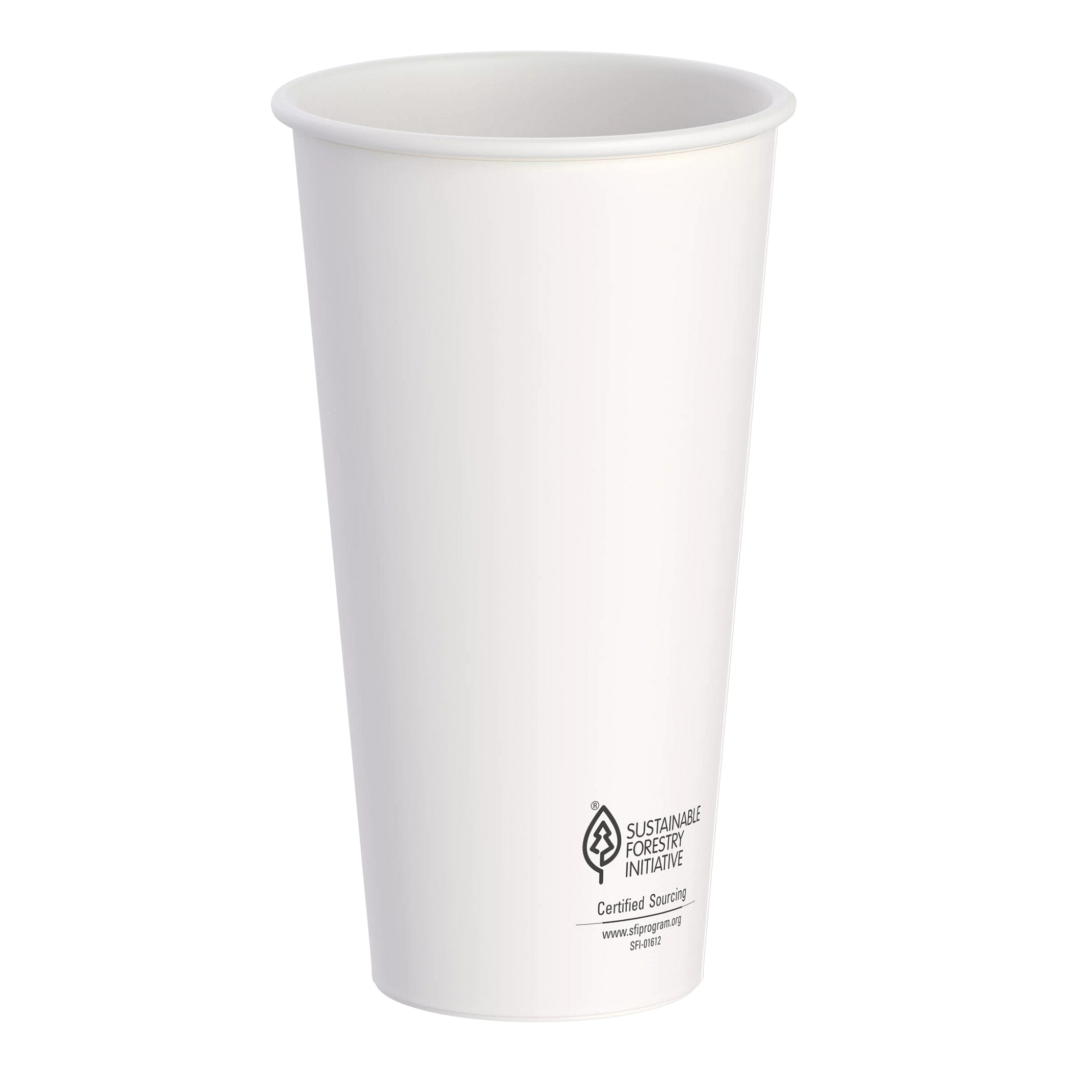 20oz White Double Wall Hot Cup 600/cs