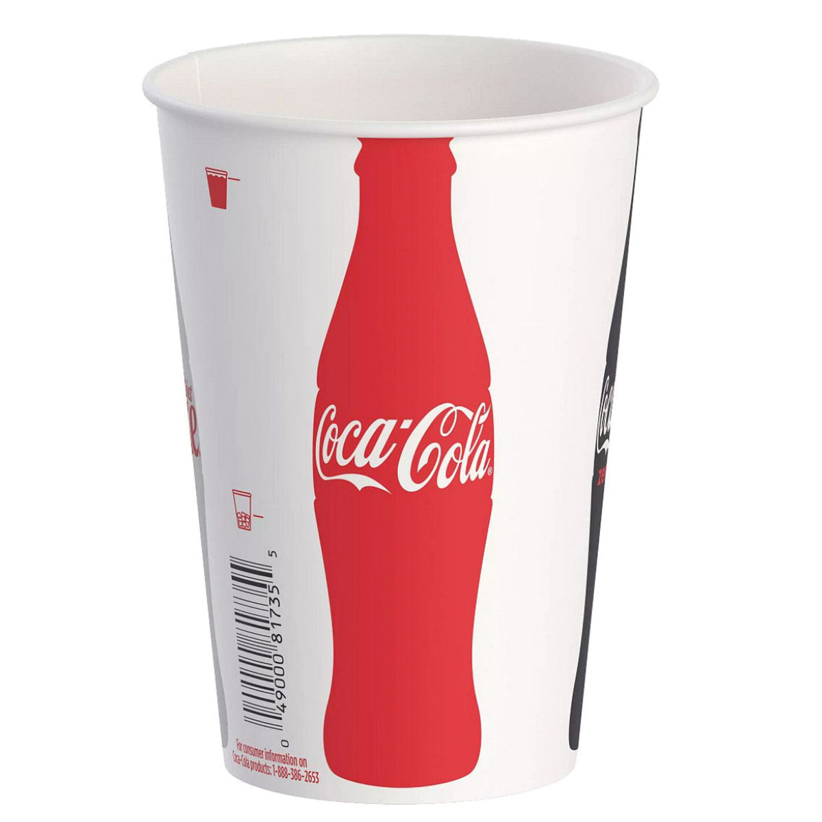 16oz  Coke Paper Cold Cup 1M/cs