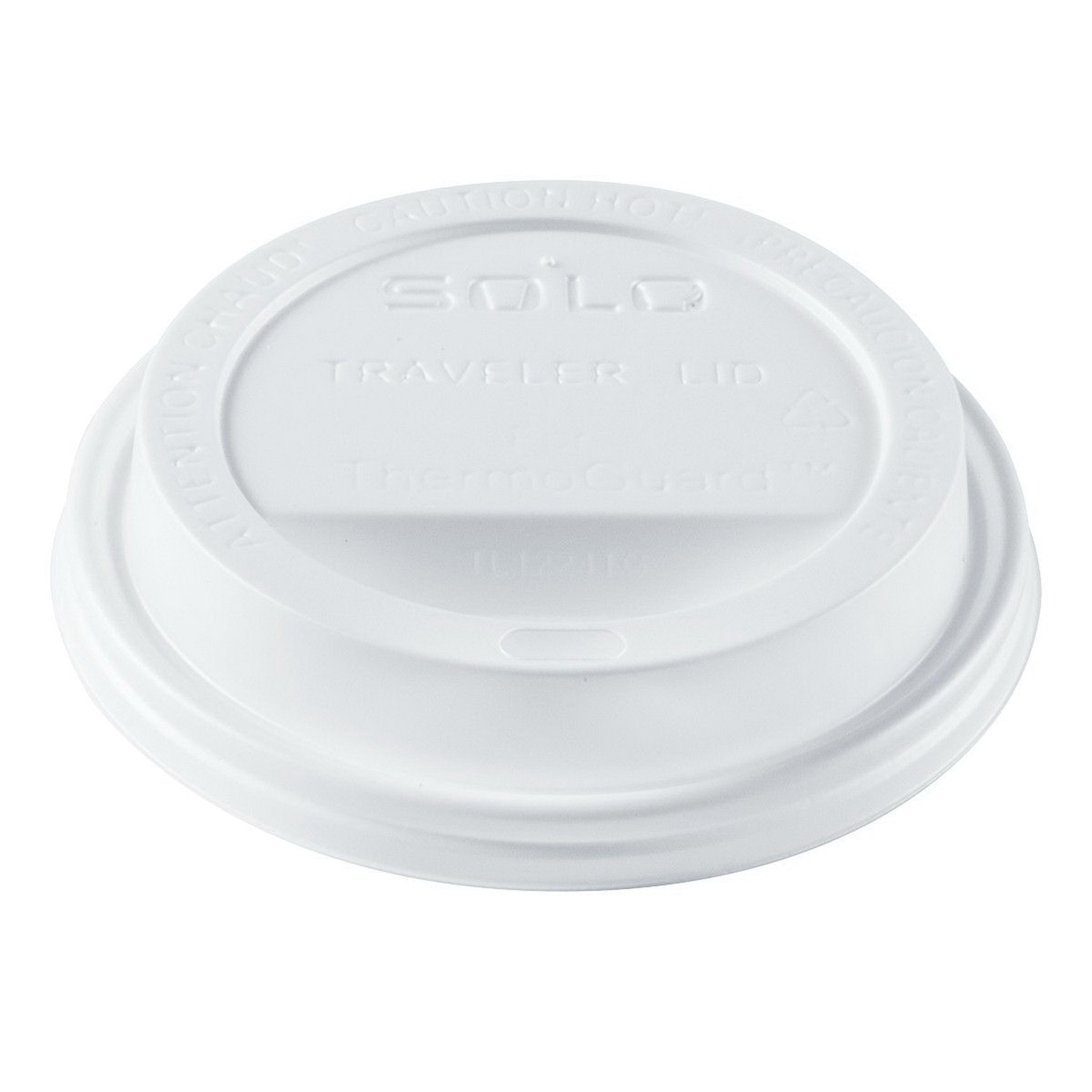 TL1224TG 12-24oz WHT LID W/ SIP HOLE 1200/CS