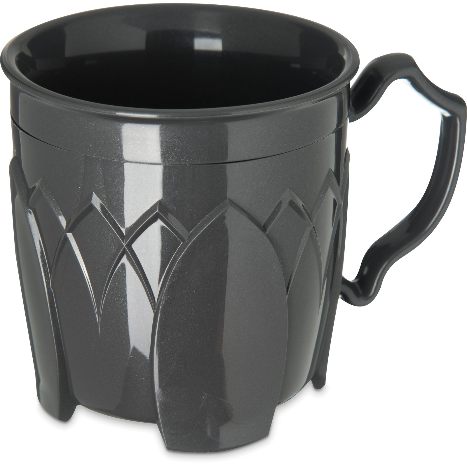 MUG 8OZ INSULTED - FENWICK GRAPHITE - 48/CS