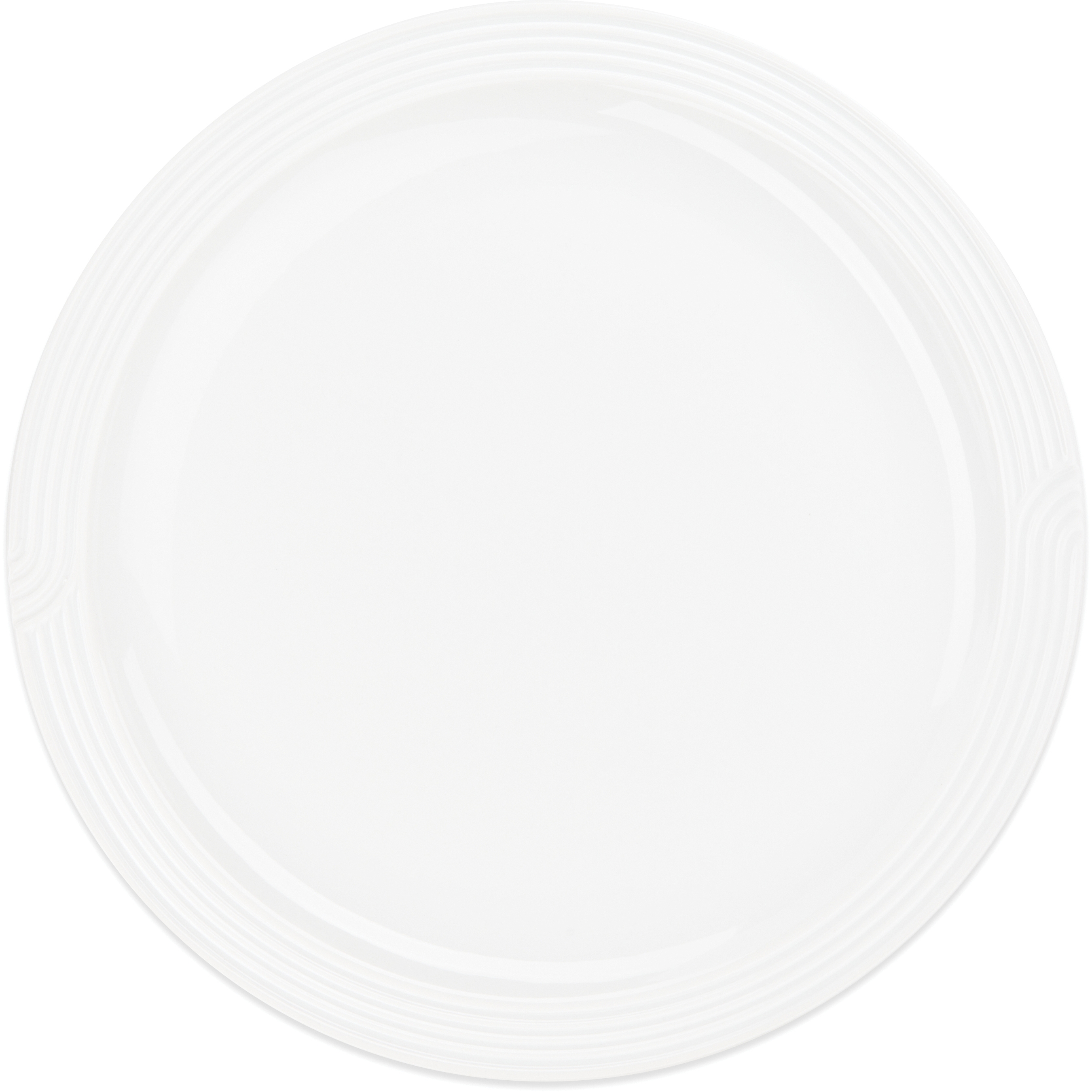 DX9CP02 ENTREE PLATE 9" CHINA AMERICA WHITE - 12/CS -