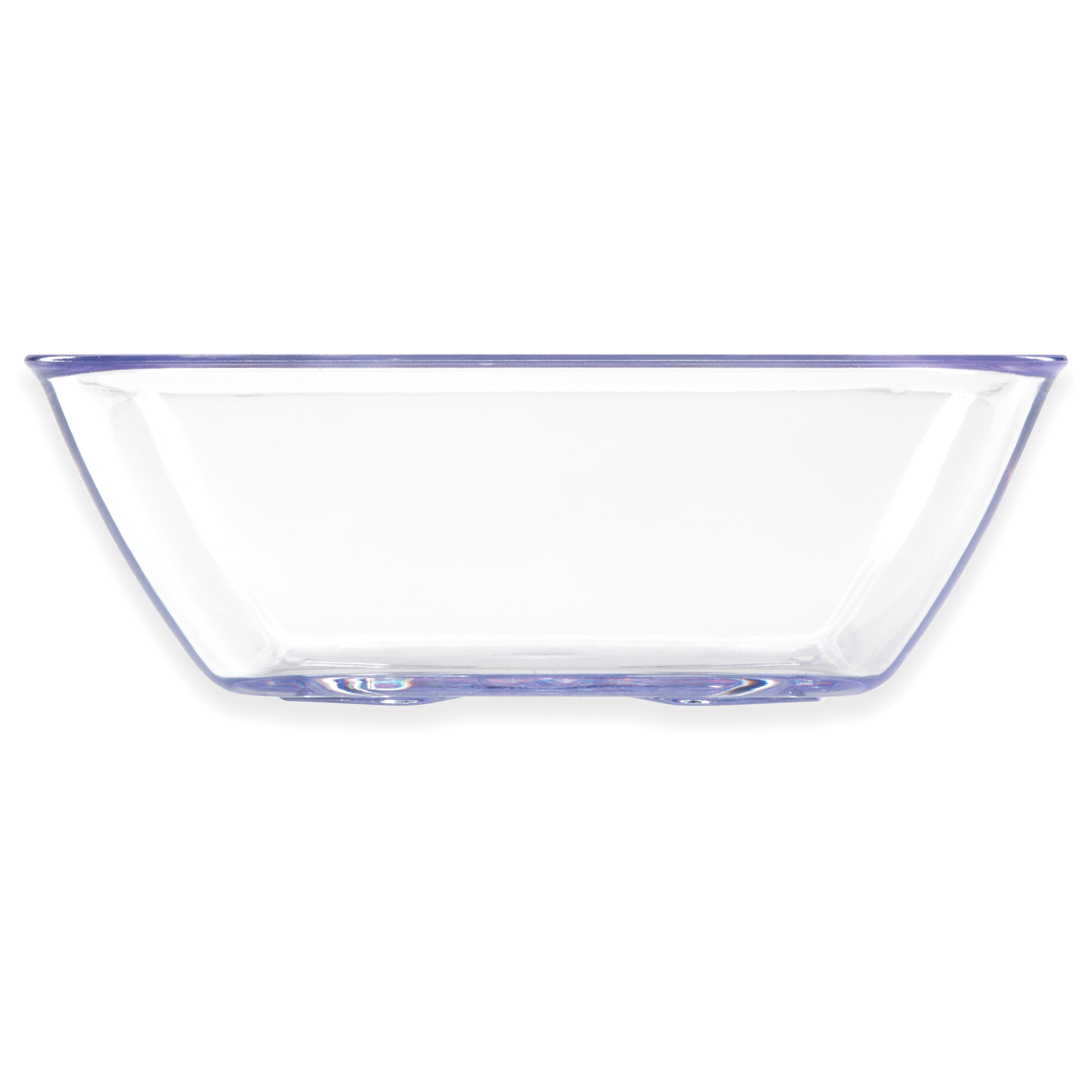 DXSB607 BOWL 6OZ SQUARE CLEAR96/CS