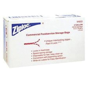 SJN682253 ZIPLOC 2GAL 100/CS
