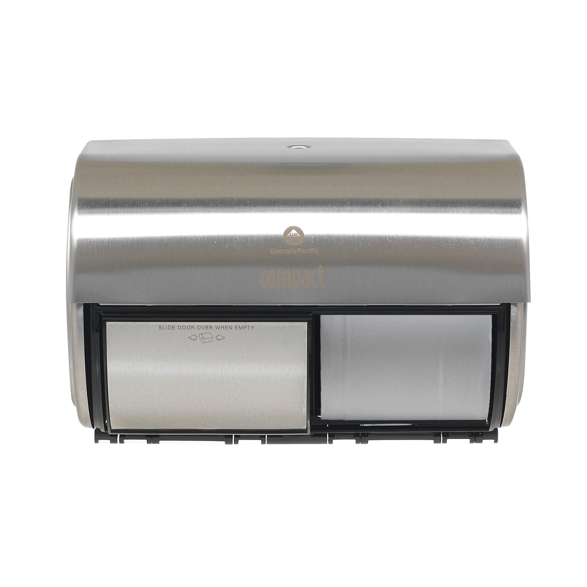 56798 COMPACT II T.T. DISP 1/CSIDE BY SIDE 2RL STAINLESS