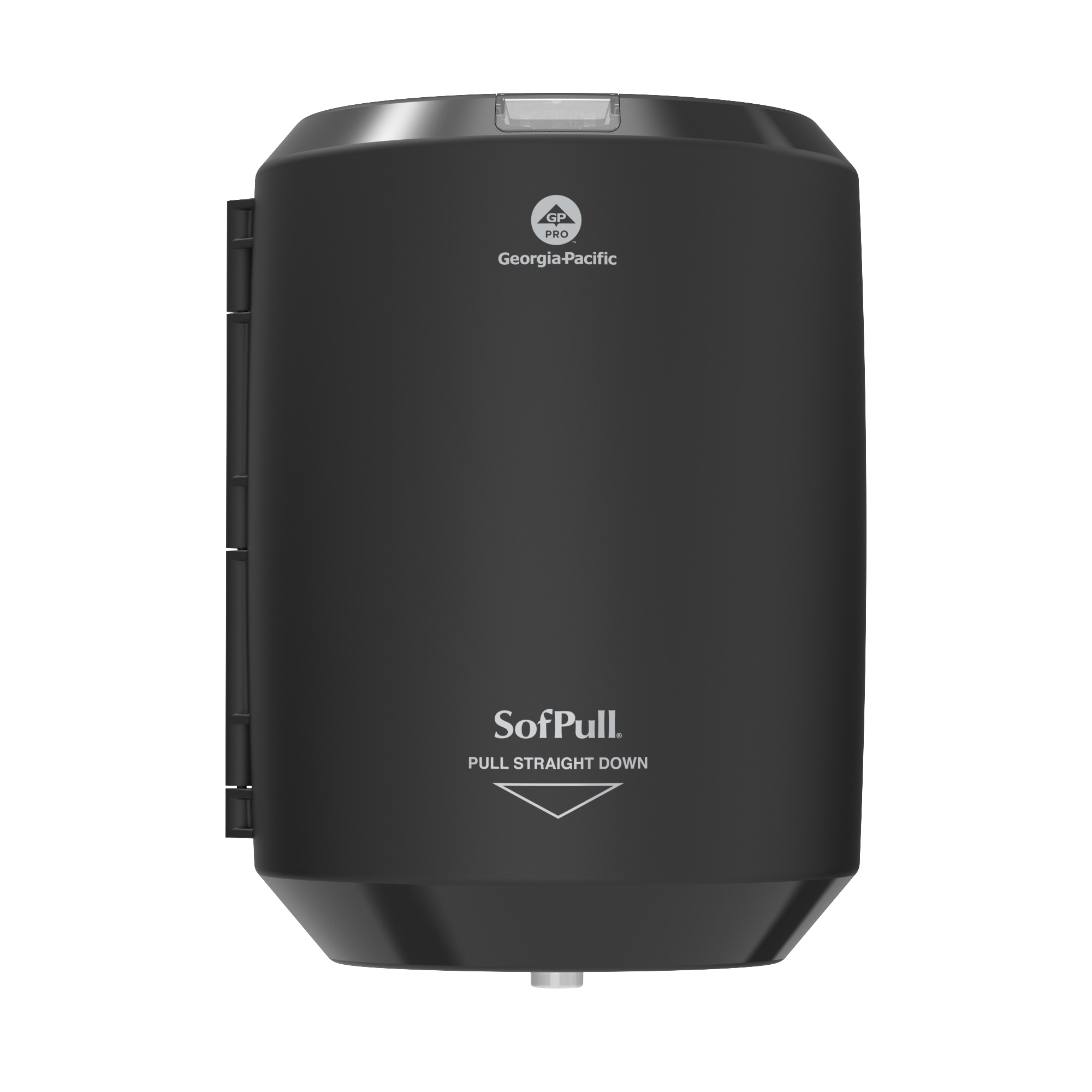 SOFPULL CENTERPULL JUNIOR PAPER TOWEL DISPENSER BY GP PRO (GEORGIA-PACIFIC) BLACK 1 DISPENSER