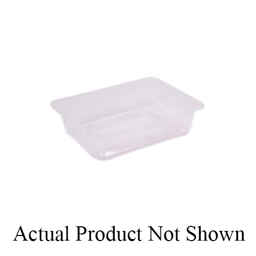 B868 Black 6X8 NACHO TRAY 2COMP1M/CS