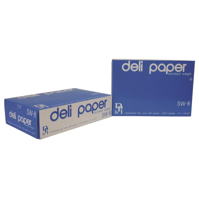 SW-8 8X10 DELI PAPER 12/500WHT INTERFOLD 6M/CS