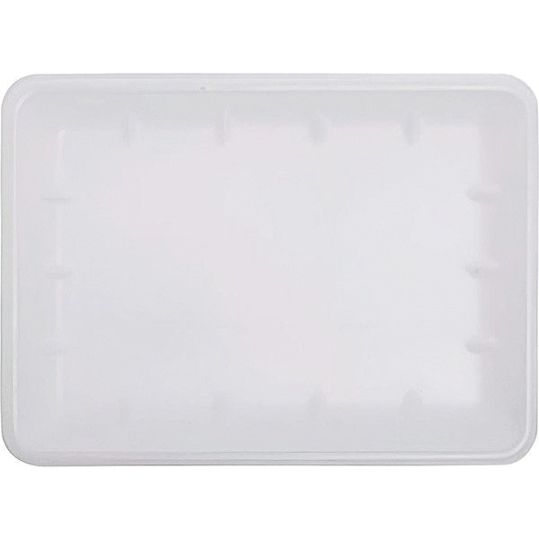 10X14 WHT FOAM TRAY 100/CS