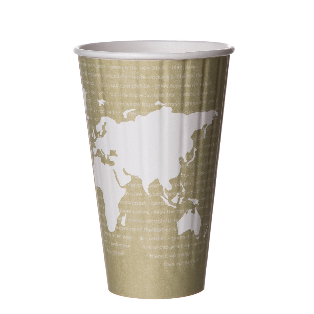 16oz Insulated Hot Cup World Art 600/cs