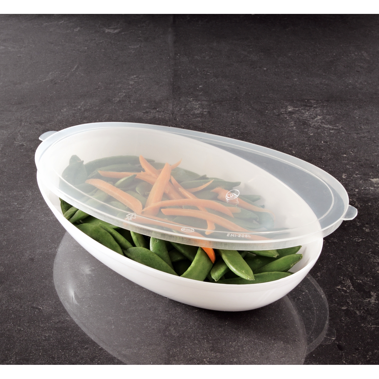 EMI-205L LID F/QUART OVAL BOWL50/CS