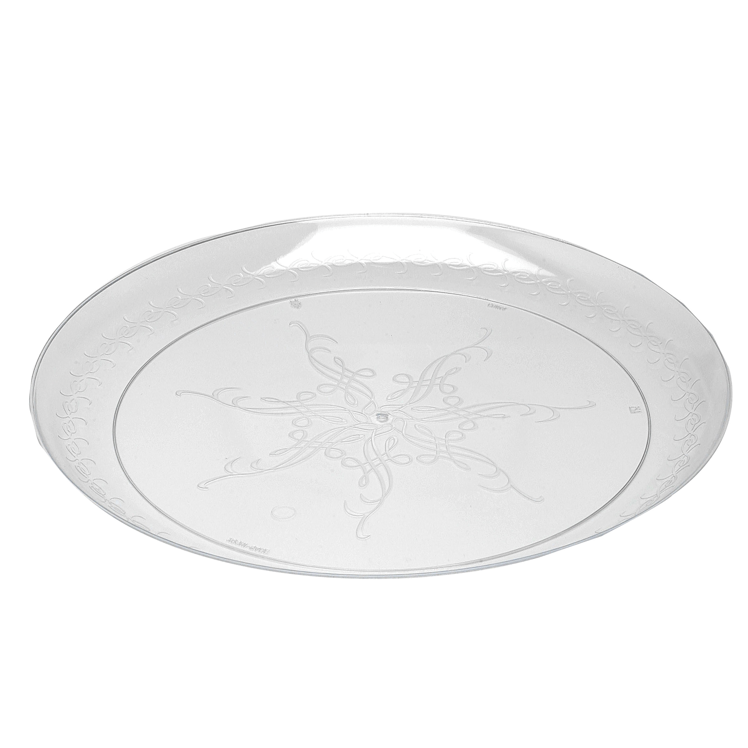 EMI-CC7 7" CLEAR SCROLL PLATE240/CS