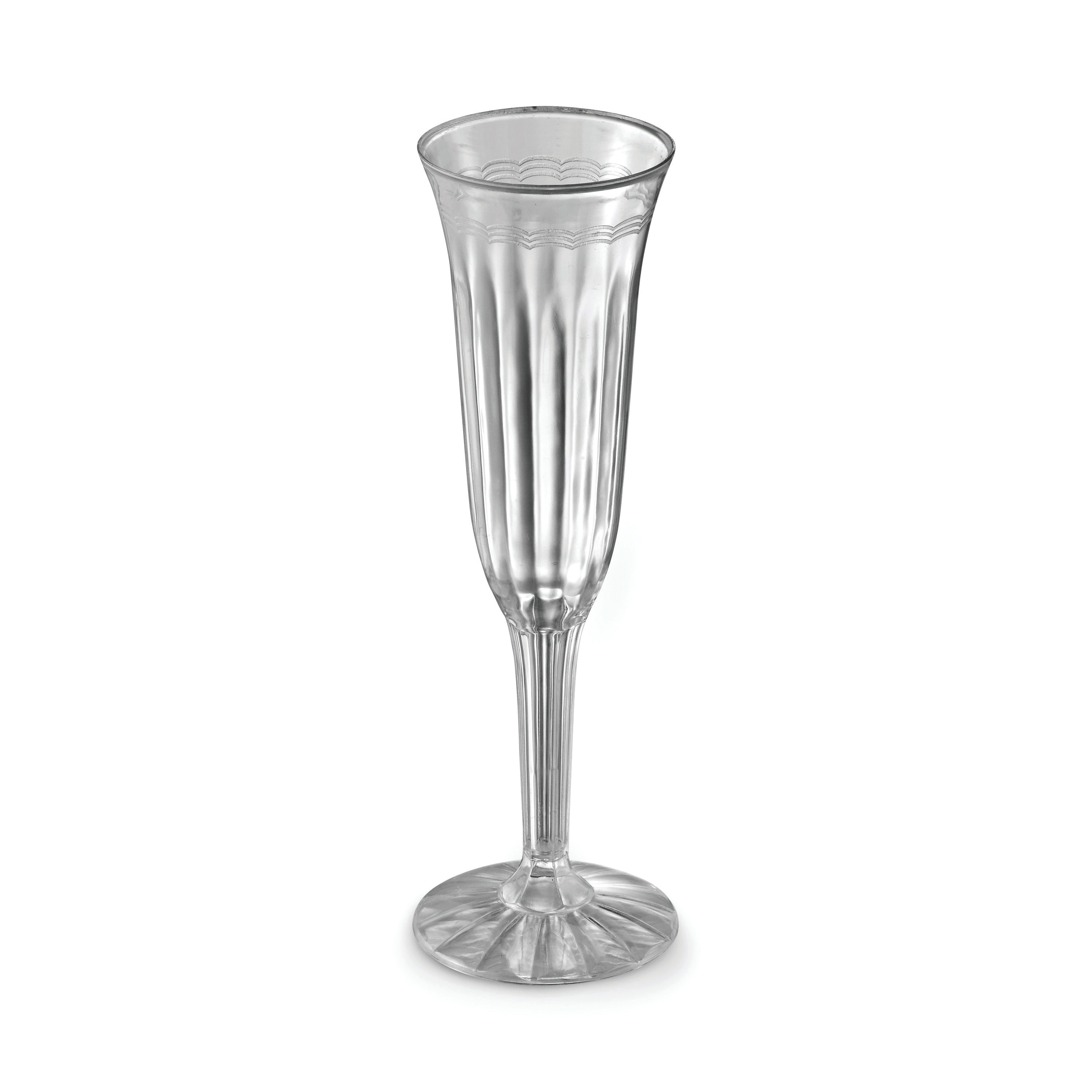 EMI-REFC1P5 1PC 5oz CHAMPAGNEFLUTED PLASTIC   96/CS