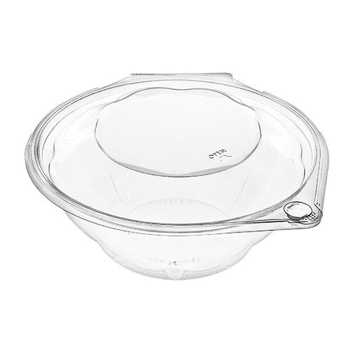 24oz RPET CLR Hinged T/E Bowl 363/Case