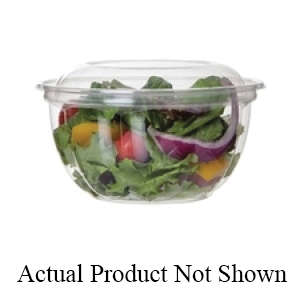 EP-SB18 Renewable & Compostable Salad Bowls w/Lids - 18oz