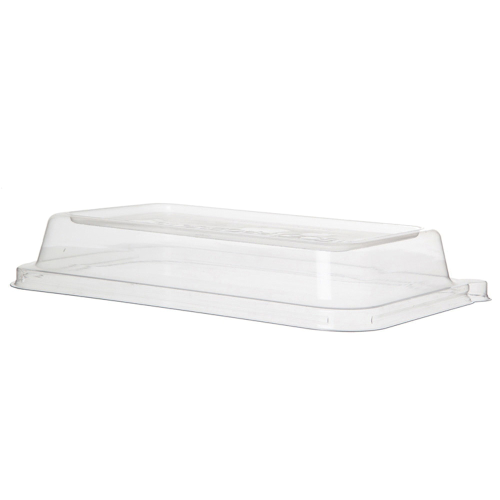 TAKE-OUT CONTAINER LID 400/CS RECT CLEAR 24/32OZ