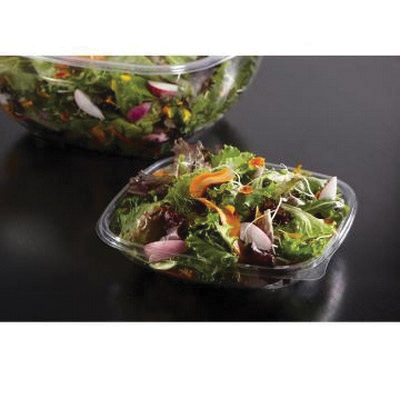 19032B150 32oz Clr Square Large Bowl 9x9 150/cs