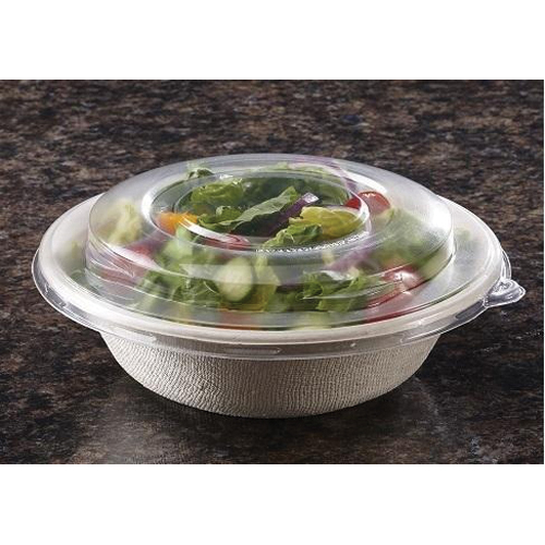 5112090D300 24-48OZ HIGH DOME ROUND PET LID 300/CS