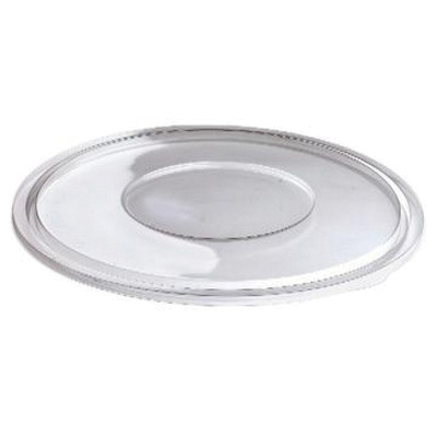 51160A50 Flat Clear Lid F/160oz Bowl 50/cs